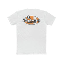 Load image into Gallery viewer, Orange speed shop surf logo large print on back