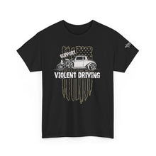Load image into Gallery viewer, Support Violet Driving, Flag and qjet assassin design on front