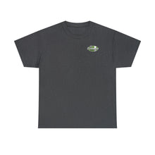 Load image into Gallery viewer, Green speed shop surf large logo on back Heavy Cotton Tee