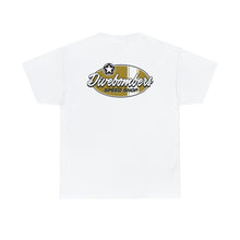 Load image into Gallery viewer, Gold speed shop surf large logo on back Heavy Cotton Tee