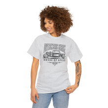 Load image into Gallery viewer, House of speed black outline Heavy Cotton Tee