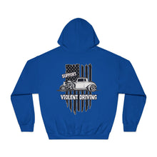 Load image into Gallery viewer, Support violet driving Qjet assassin hoodie