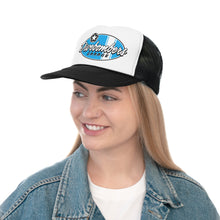 Load image into Gallery viewer, Blue Divebomber surf logo Trucker Caps
