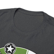 Load image into Gallery viewer, Green speed shop surf logo on front Heavy Cotton Tee
