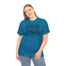 Load image into Gallery viewer, House of speed black outline Heavy Cotton Tee