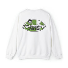 Load image into Gallery viewer, Green Divebomber Surf Logo Unisex Heavy Blend™ Crewneck Sweatshirt