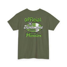 Load image into Gallery viewer, minion large logo on back shirt heavy cotton tee