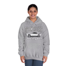 Load image into Gallery viewer, Jet Fighter hoodie large logo on front
