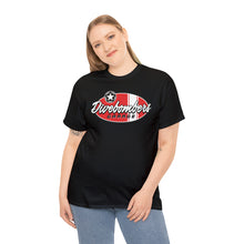 Load image into Gallery viewer, Red Garage surf logo on front Heavy Cotton Tee