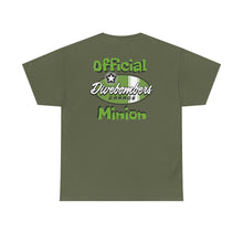 Load image into Gallery viewer, minion large logo on back shirt heavy cotton tee