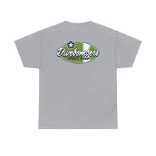 Load image into Gallery viewer, Green speed shop surf large logo on back Heavy Cotton Tee