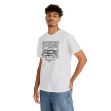 Load image into Gallery viewer, House of speed black outline Heavy Cotton Tee