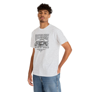 House of speed black outline Heavy Cotton Tee