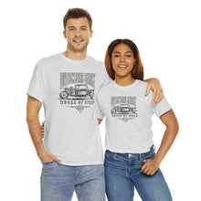 Load image into Gallery viewer, House of speed black outline Heavy Cotton Tee