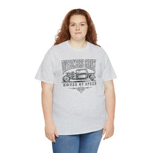 Load image into Gallery viewer, House of speed black outline Heavy Cotton Tee