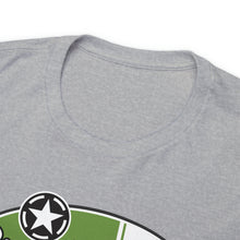 Load image into Gallery viewer, Green speed shop surf logo on front Heavy Cotton Tee