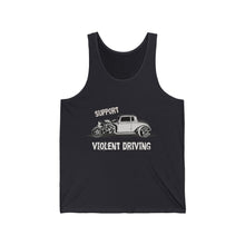 Load image into Gallery viewer, qjet violent driving Jersey Tank