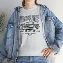 Load image into Gallery viewer, House of speed black outline Heavy Cotton Tee