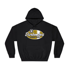 Load image into Gallery viewer, Gold Divebombers speed shop surf logo hoodie