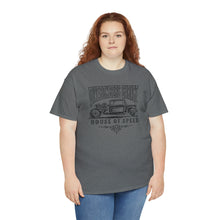 Load image into Gallery viewer, House of speed black outline Heavy Cotton Tee