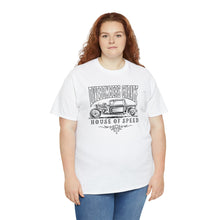 Load image into Gallery viewer, House of speed black outline Heavy Cotton Tee