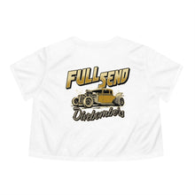 Load image into Gallery viewer, Full Send Women's Flowy Cropped Tee