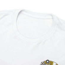 Load image into Gallery viewer, Gold speed shop surf large logo on back Heavy Cotton Tee