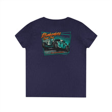 Load image into Gallery viewer, speed machine Ladies' V-Neck T-Shirt