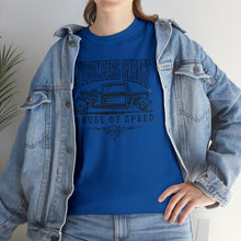 Load image into Gallery viewer, House of speed black outline Heavy Cotton Tee