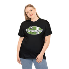 Load image into Gallery viewer, Green Garage surf logo on front Heavy Cotton Tee