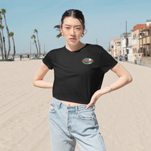 Load image into Gallery viewer, You Lift, You Lose Women's Flowy Cropped Tee
