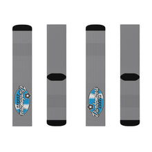 Load image into Gallery viewer, Blue Divebomber garage Socks