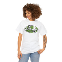 Load image into Gallery viewer, Green Garage surf logo on front Heavy Cotton Tee