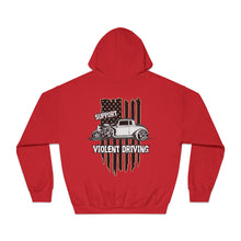 Load image into Gallery viewer, Support violet driving Qjet assassin hoodie