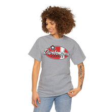 Load image into Gallery viewer, Red Garage surf logo on front Heavy Cotton Tee