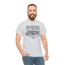 Load image into Gallery viewer, House of speed black outline Heavy Cotton Tee