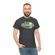 Load image into Gallery viewer, Green Garage surf logo on front Heavy Cotton Tee