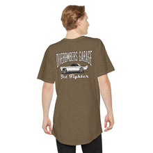 Load image into Gallery viewer, jet fighter large logo on back tall shirt