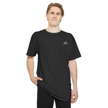 Load image into Gallery viewer, jet fighter large logo on back tall shirt