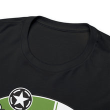 Load image into Gallery viewer, Green Garage surf logo on front Heavy Cotton Tee