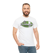 Load image into Gallery viewer, Green speed shop surf logo on front Heavy Cotton Tee