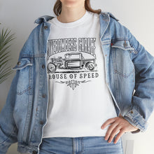 Load image into Gallery viewer, House of speed black outline Heavy Cotton Tee