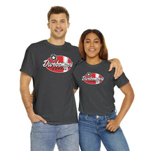 Load image into Gallery viewer, Red Garage surf logo on front Heavy Cotton Tee