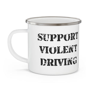 hotrod support violent driving Camping Mug