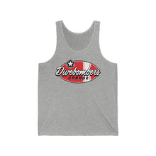 Load image into Gallery viewer, Red garage surf logo Jersey Tank