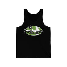 Load image into Gallery viewer, Green speed shop surf logo Jersey Tank
