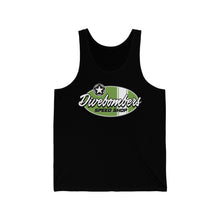 Load image into Gallery viewer, Green speed shop surf logo Jersey Tank