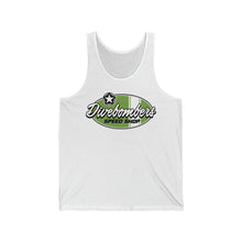 Load image into Gallery viewer, Green speed shop surf logo Jersey Tank