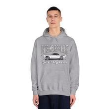 Load image into Gallery viewer, Jet Fighter hoodie large logo on front