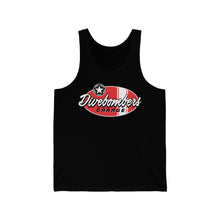 Load image into Gallery viewer, Red garage surf logo Jersey Tank